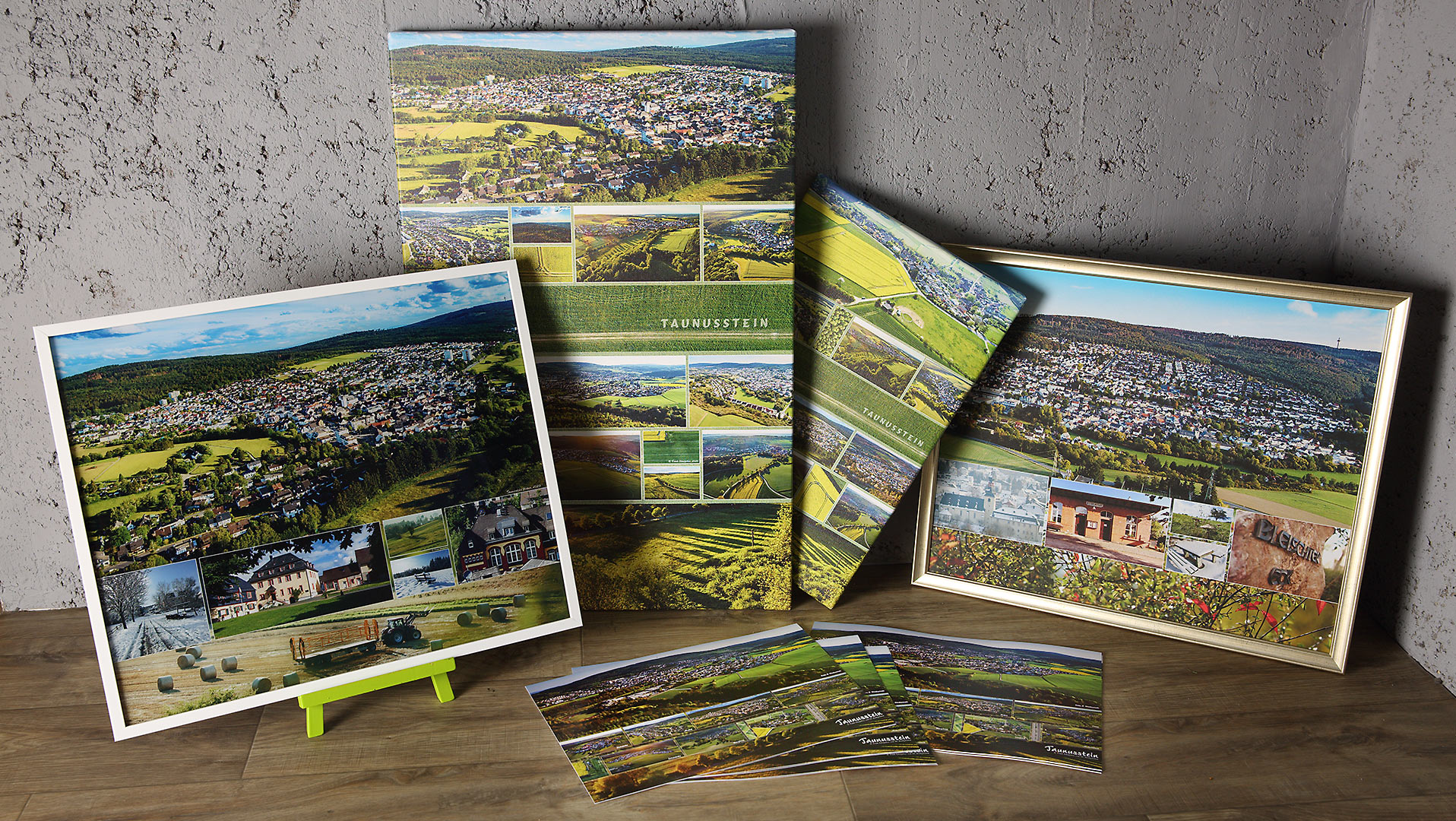 Taunussteincollage Vol.2 + Stadtteilcollagen Wehen+Bleidenstadt