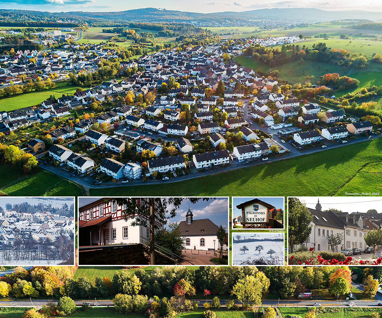 50x60cm Stadtteilcollage - Neuhof