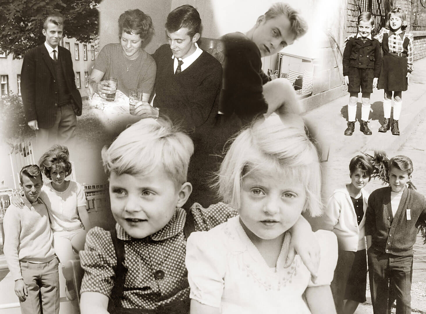 Geschwistercollage aus vergangen Tagen;-)