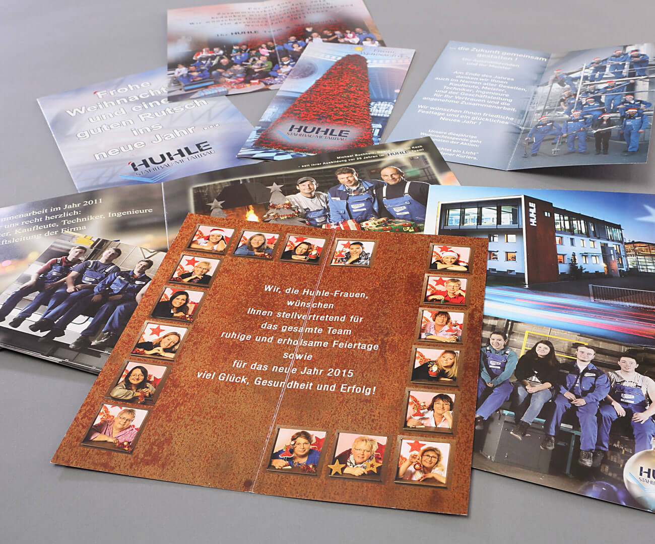 Weihnachtskarten - jedes Jahr ein anderes Thema