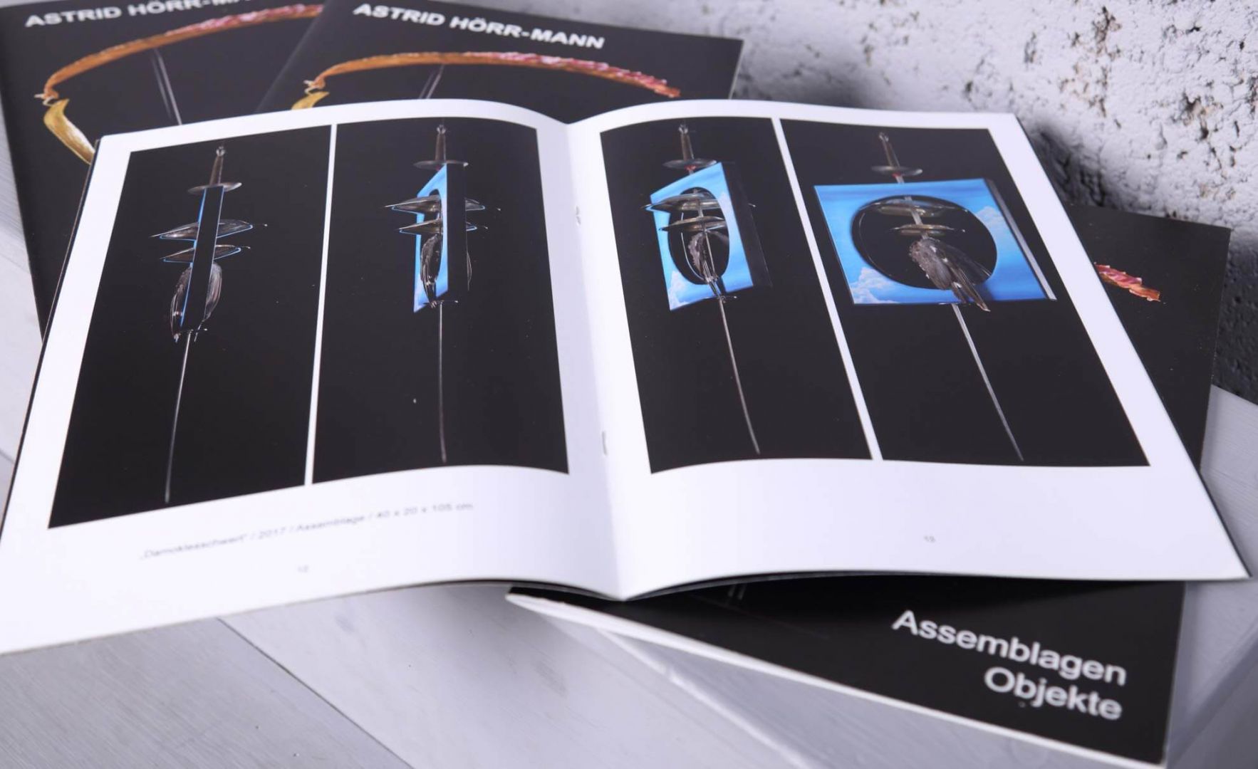 Katalog/Broschüre für Vernissage