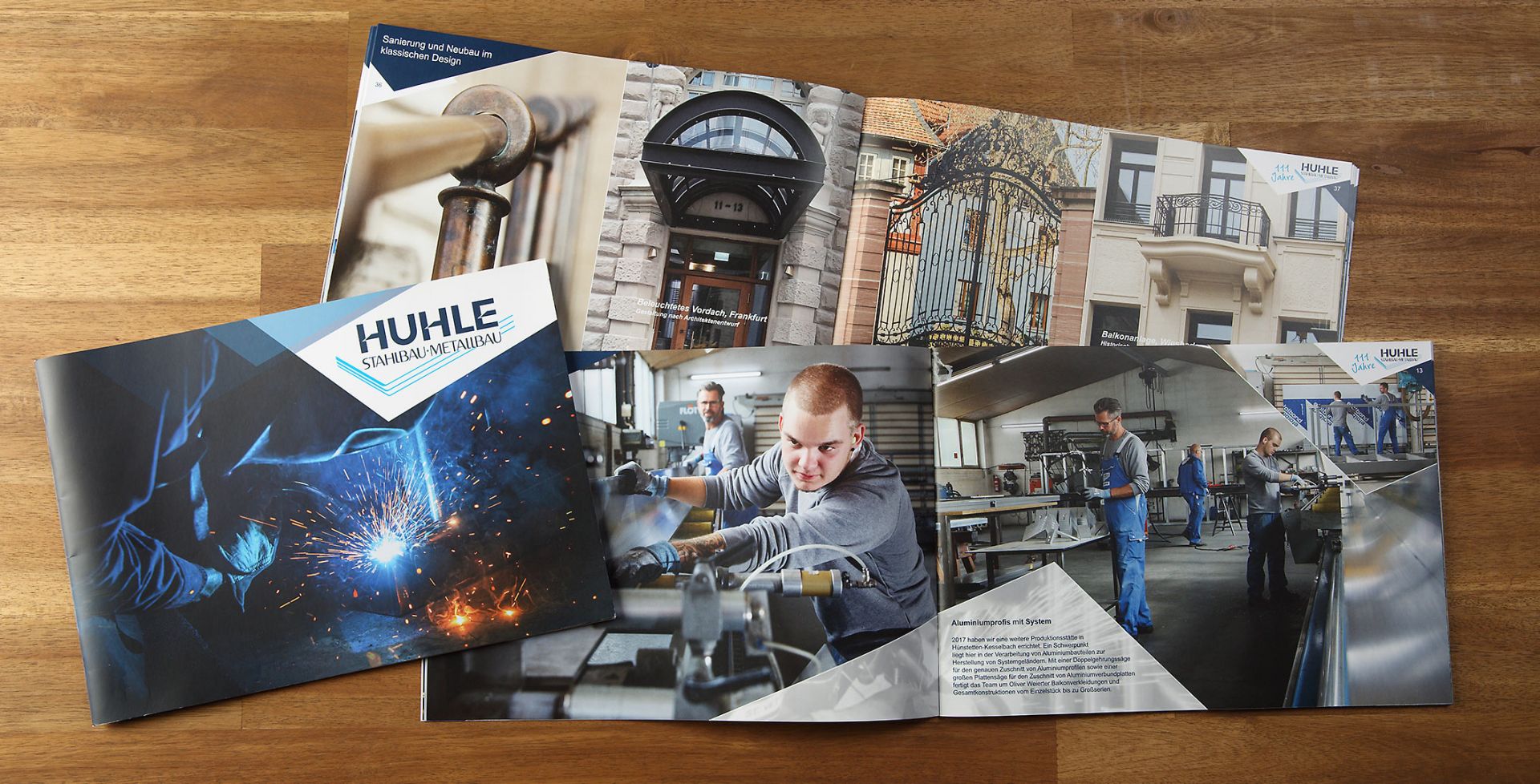 Individuelle Firmenbroschuere