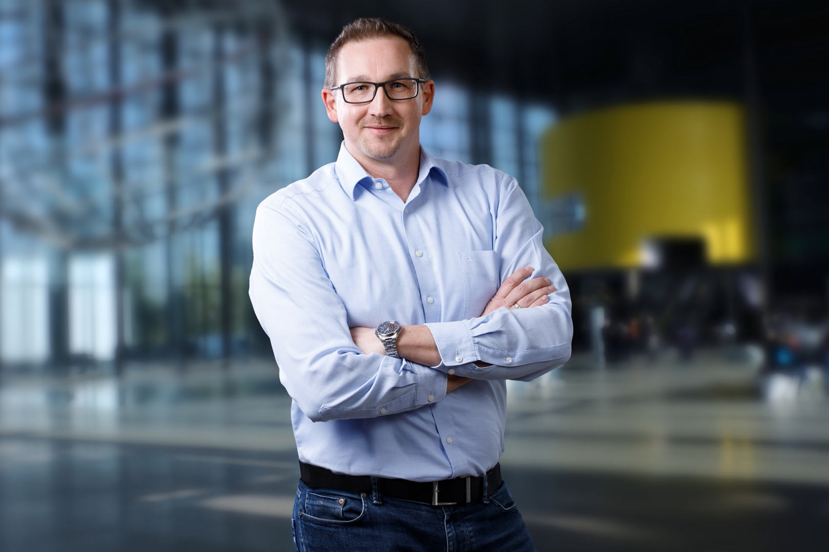 Business-Bild mit individuellem Hintergrund