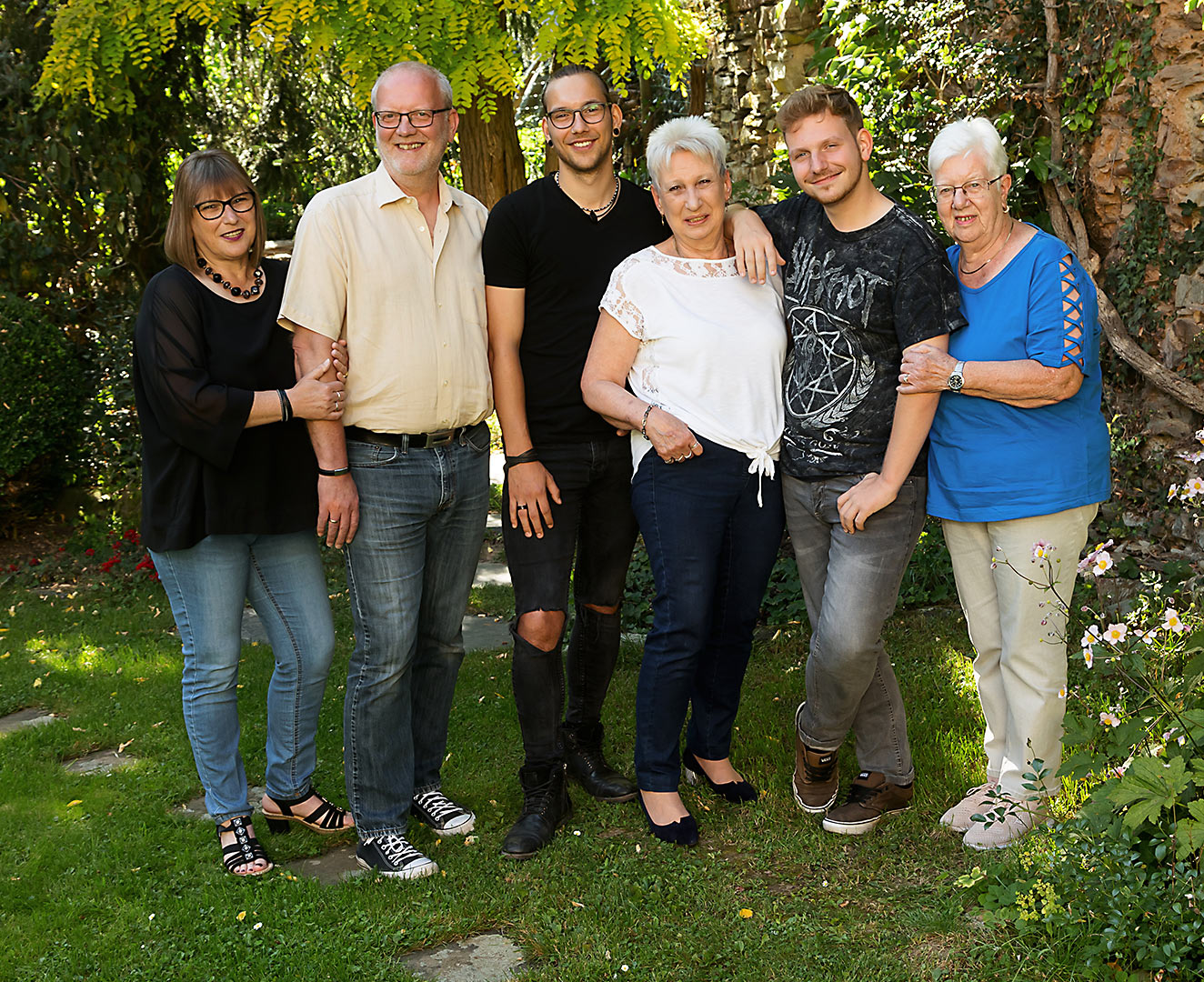 Studiogarten im Sommer