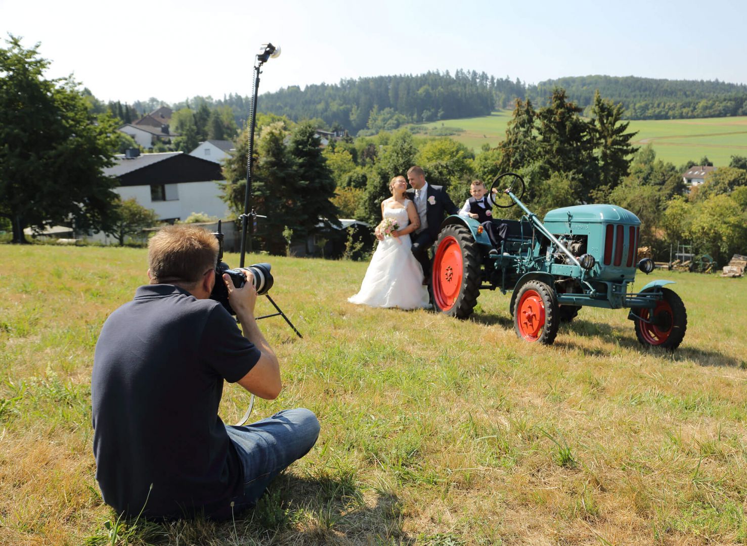 wer hat da wohl am meisten Spaß;-)